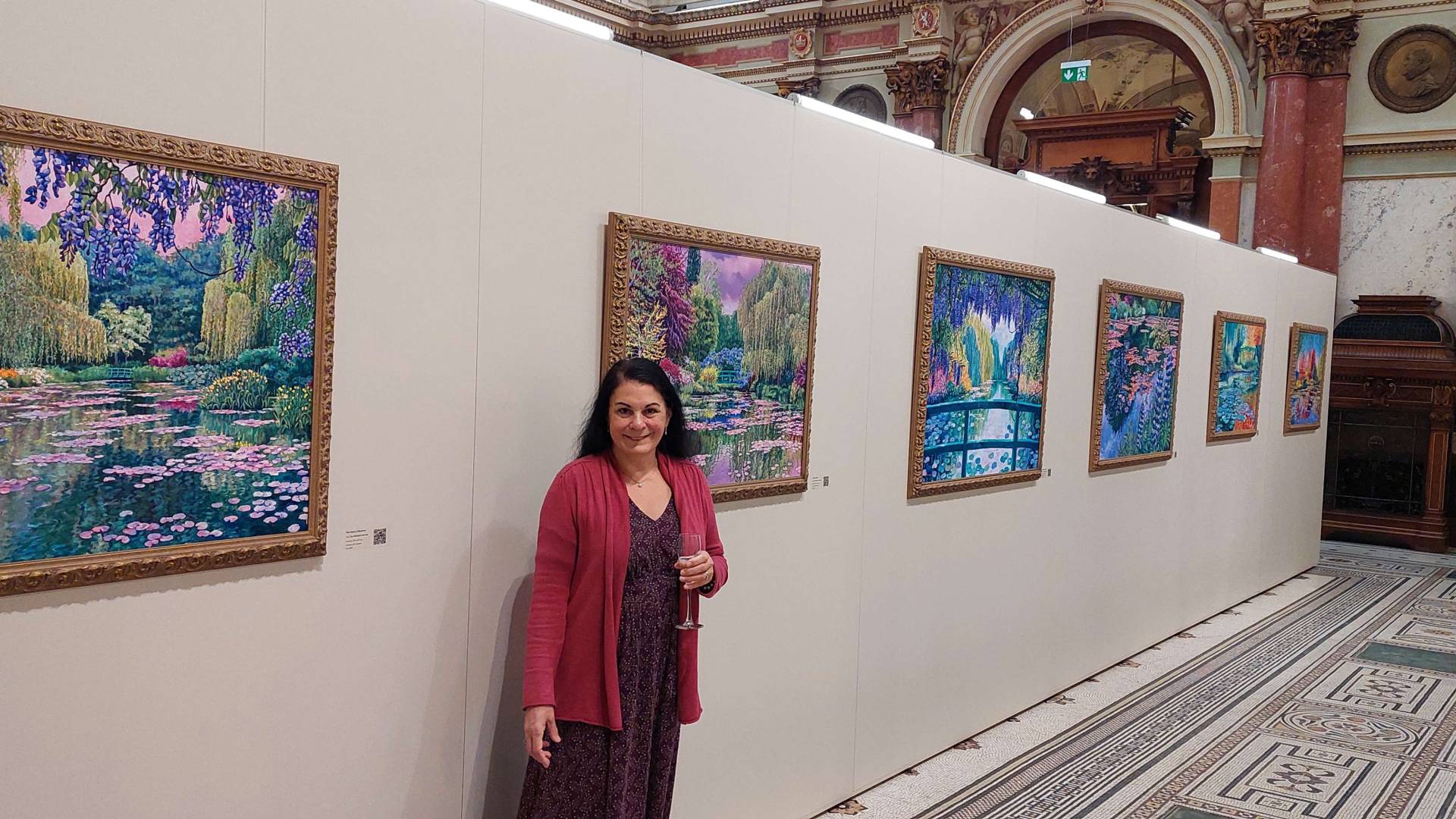 British contemporary impressionist painter - 