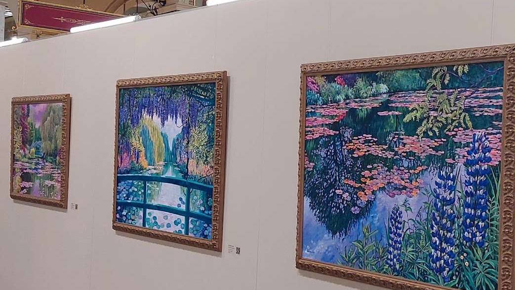 British contemporary impressionist painter - 