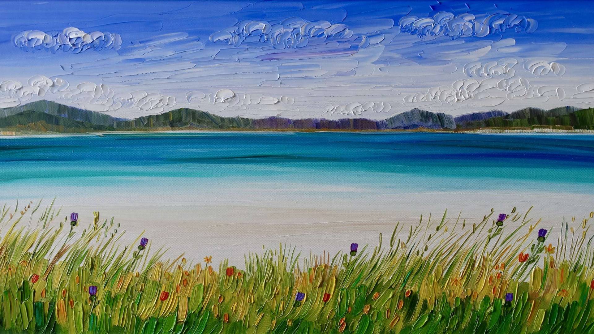 Landscapes, seascapes and still life. - 