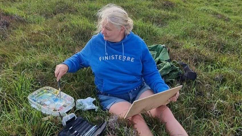 When I paint my spirit is let loose... - 