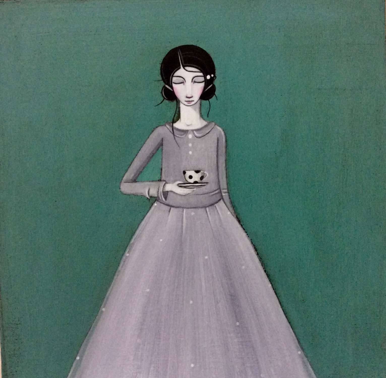 The Tea Jenny (SOLD) Jackie Henderson