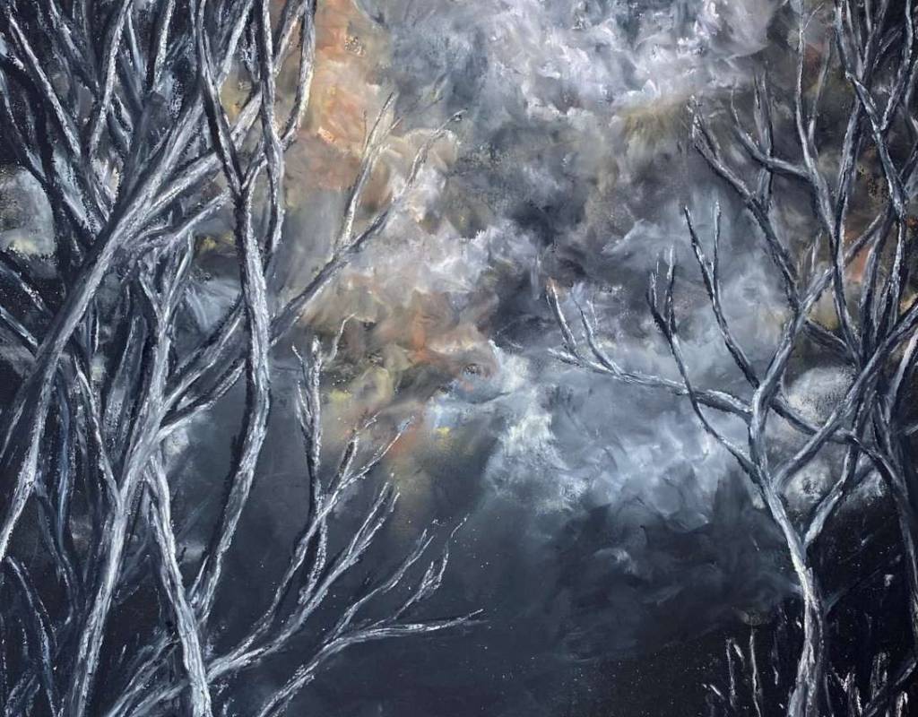 Moon and Sky Paintings - 