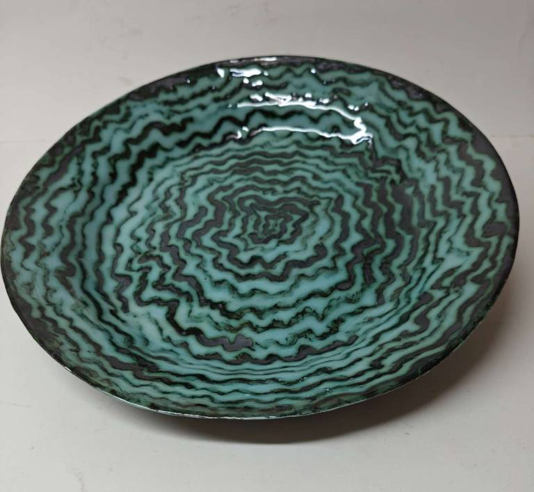 Large Shallow Bowl Caracol - Morag MacInnes