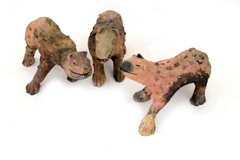 Tribe of three stoned lizard dogs - Morag MacInnes