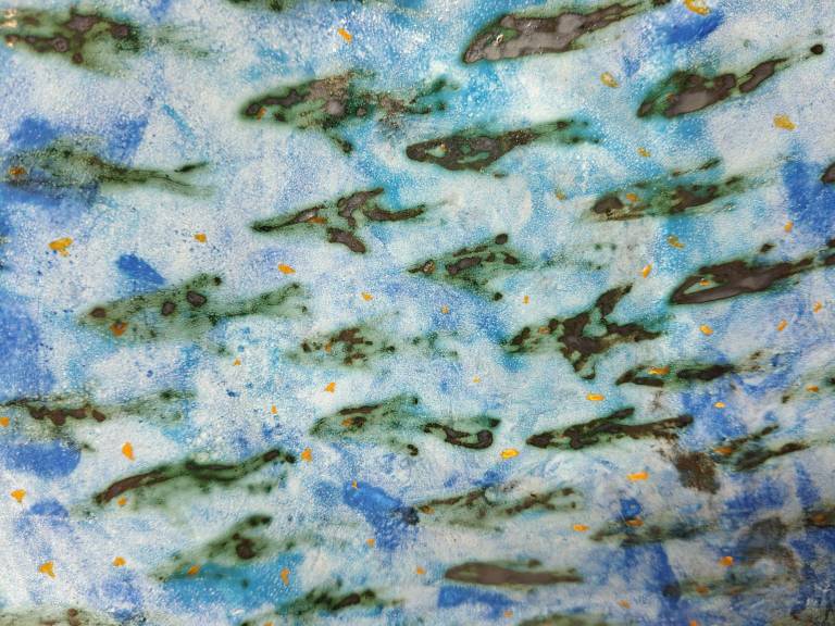 Shoal of Fish big platter - Morag MacInnes