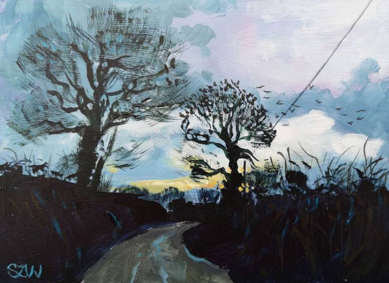 A Year of Daily Paintings by Month - 