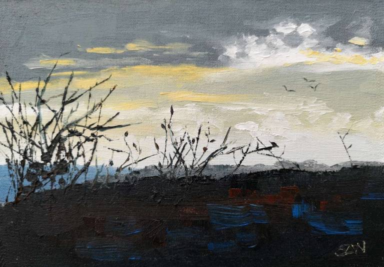 A Year of Daily Paintings by Month - 