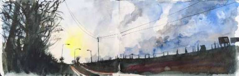 A Cornish Winter sketchbook - Sarah Wimperis