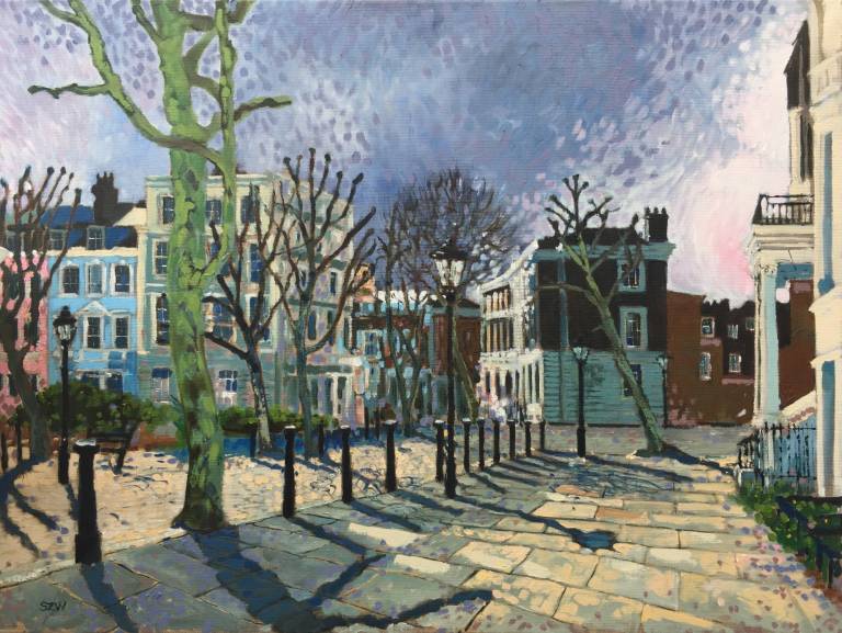 April Showers in Primrose Hill - Sarah Wimperis