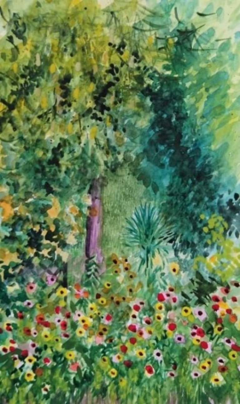 Garden Scene - Sarah Wimperis