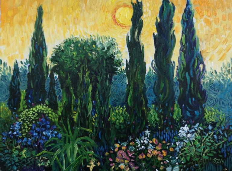 Italian Garden - Sarah Wimperis