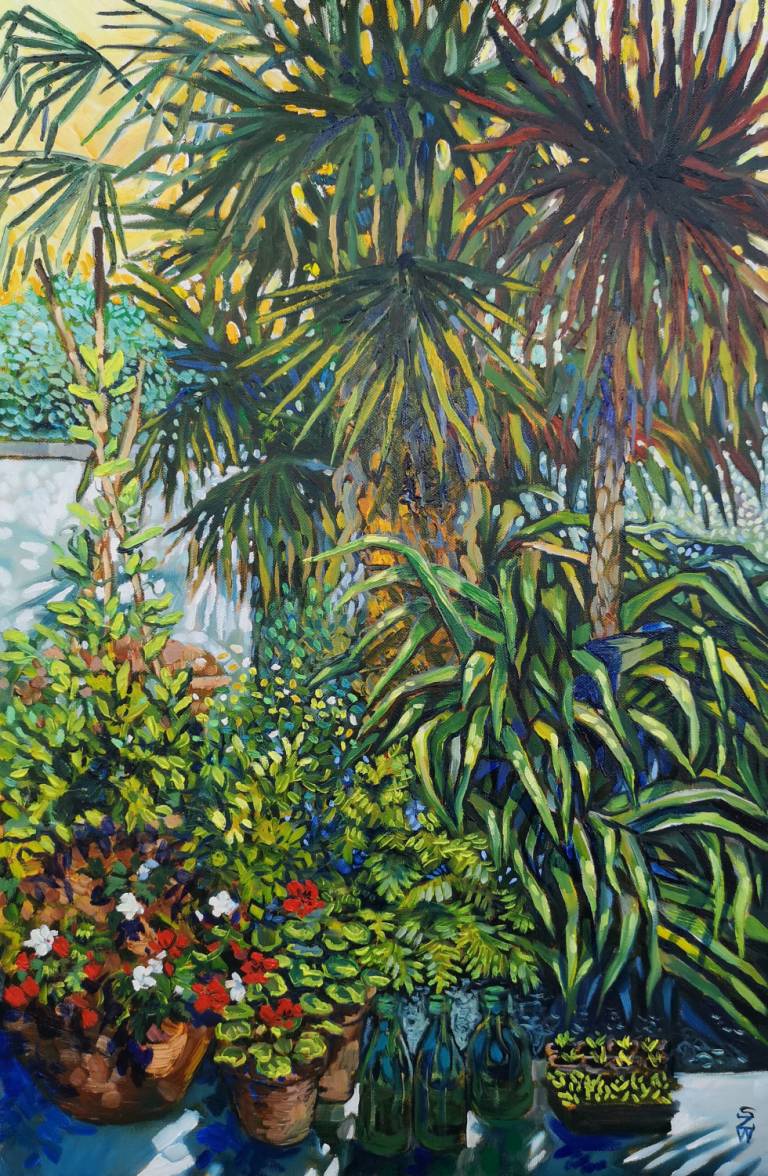 Cornish Palms - Sarah Wimperis