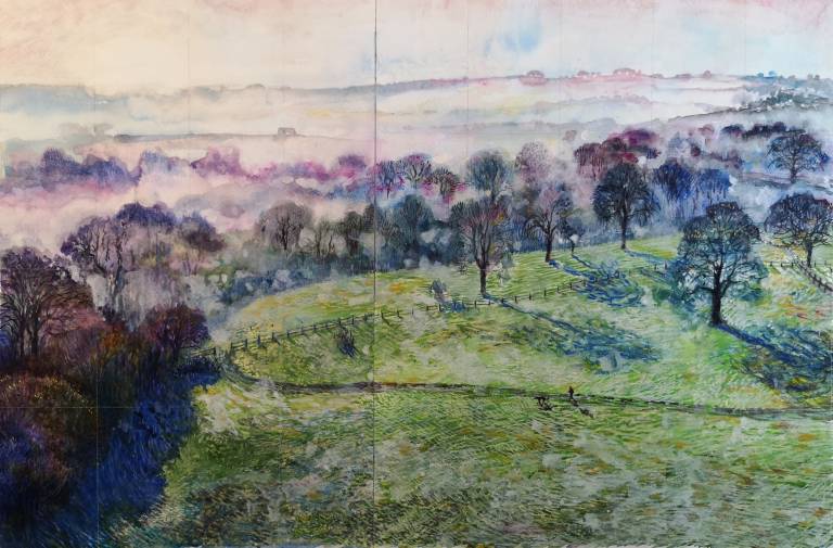 Early Morning Seen Through Clouds - Sarah Wimperis