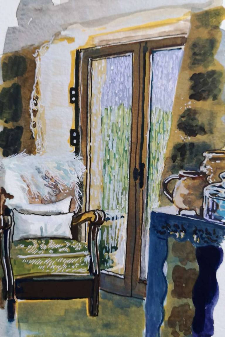 Rainy Afternoon in the Correze - Sarah Wimperis