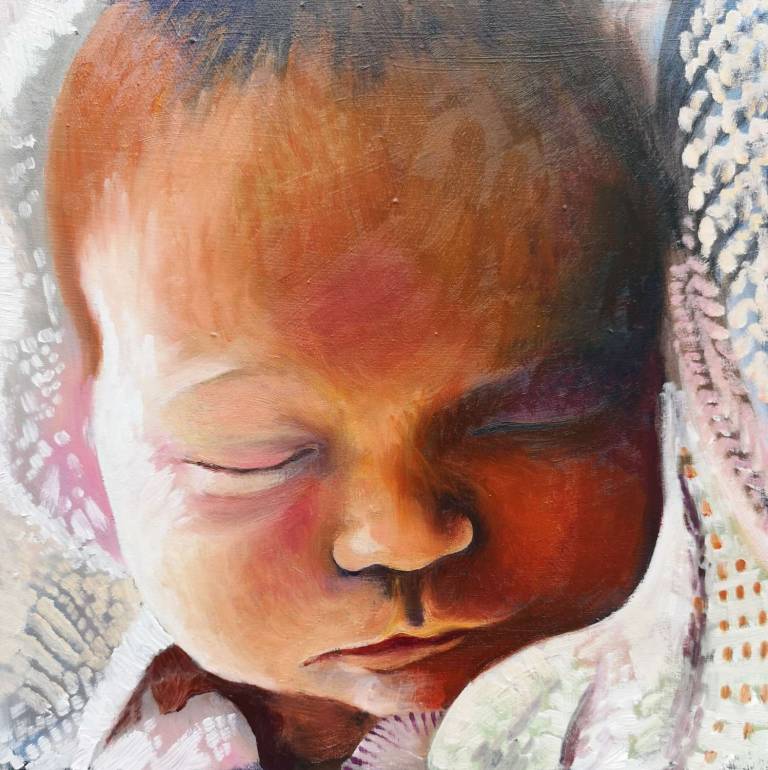 Mitzi, a Few Days Old - Sarah Wimperis