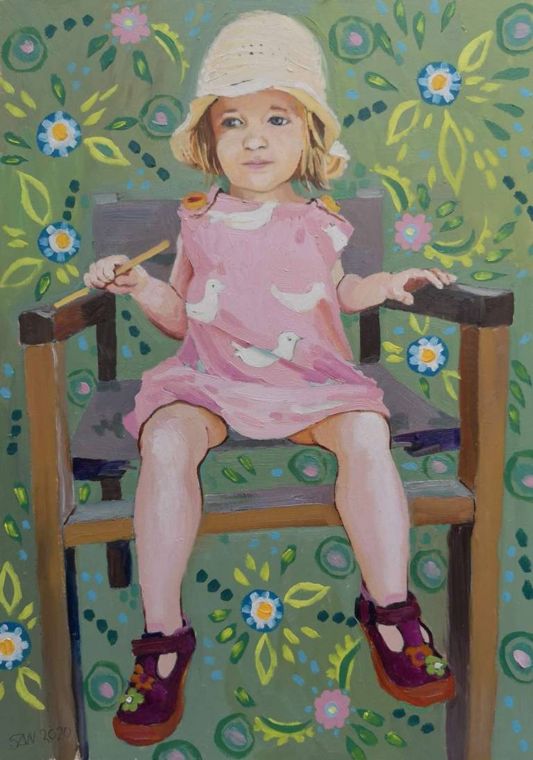 Luna at Two - Sarah Wimperis