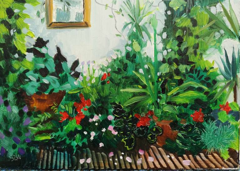 Petals, Wind and Rain 11th June 2020 - Sarah Wimperis