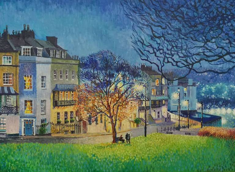 Clifton Evening Lights - Sarah Wimperis