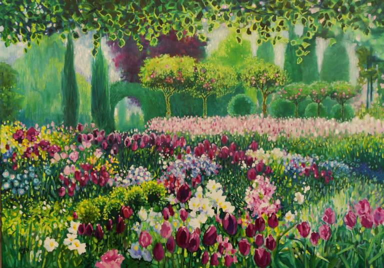 New Feet Within My Garden Go. - Sarah Wimperis