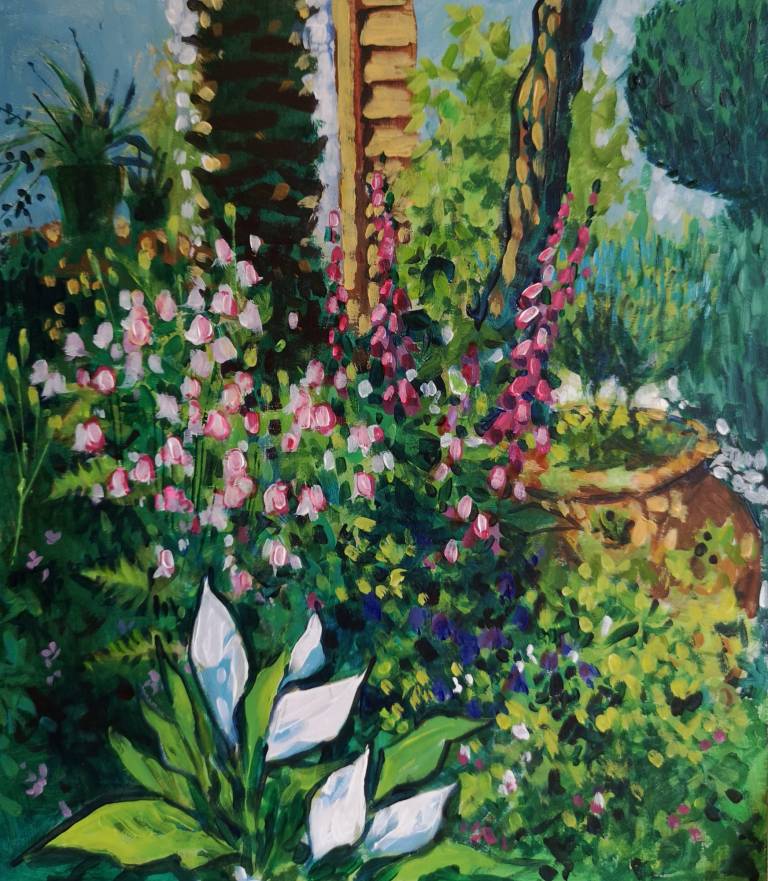 Summer Flowers  4th June (Framed) - Sarah Wimperis