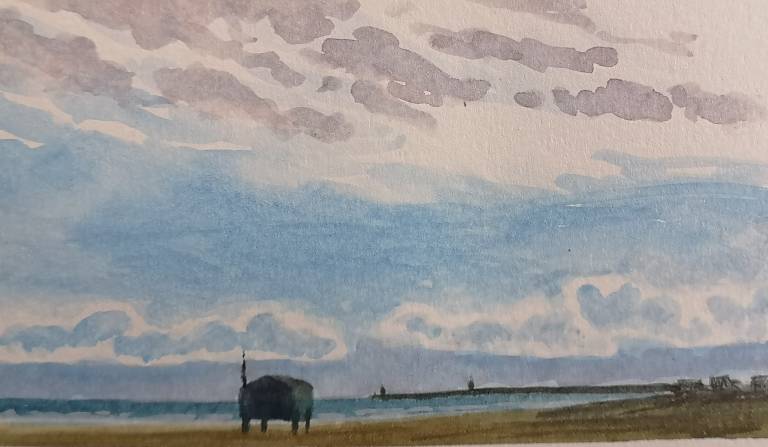 Clouds over Sea, Day - Sarah Wimperis