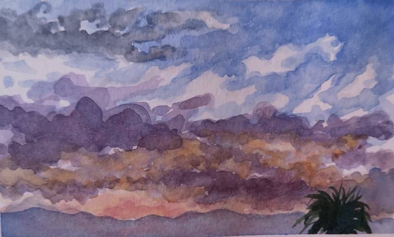 Evening Sky - Sarah Wimperis