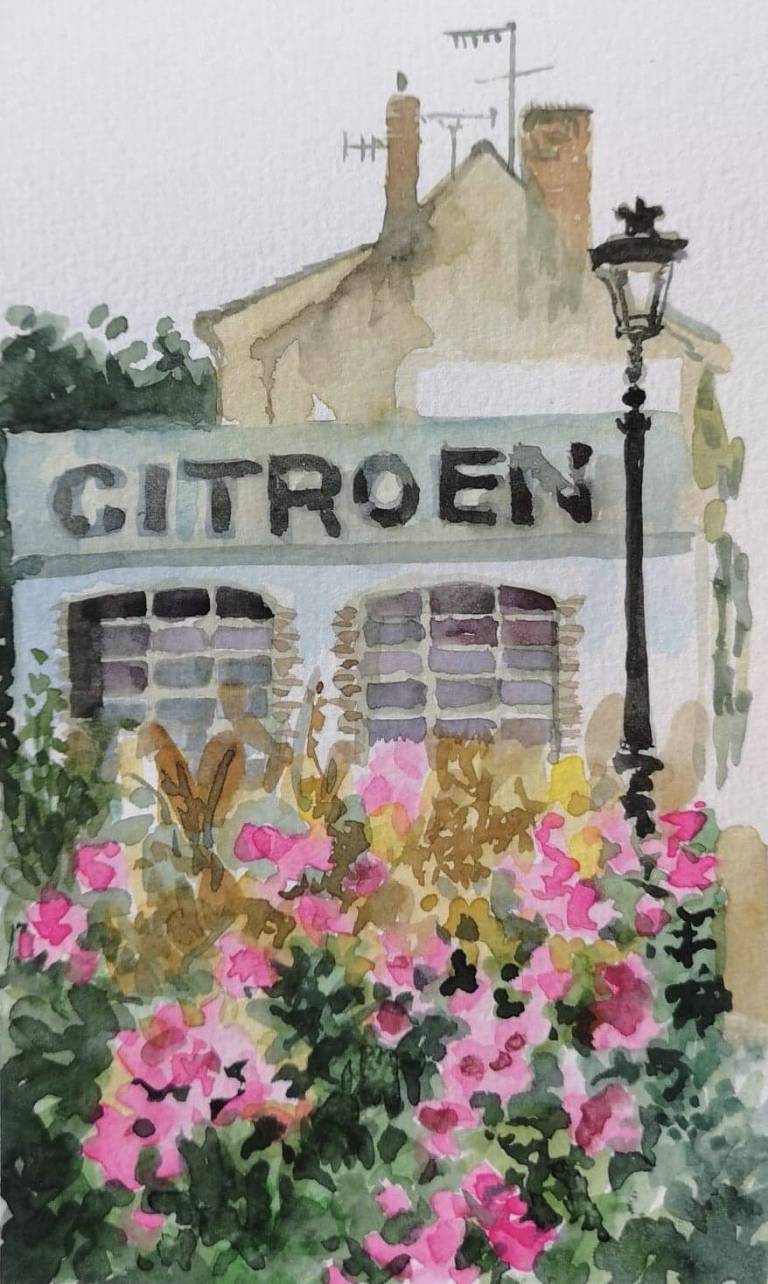 Citroen Garage - Sarah Wimperis