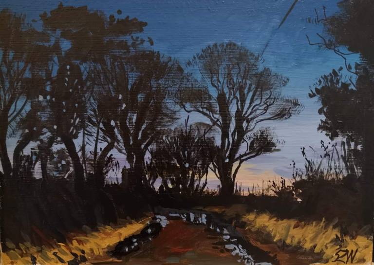 Winter Just Before Dawn - Sarah Wimperis