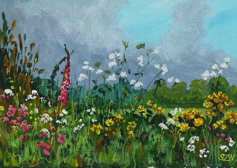 Spring, Hedge - Sarah Wimperis