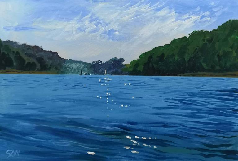 Summer, Paddleboard - Sarah Wimperis