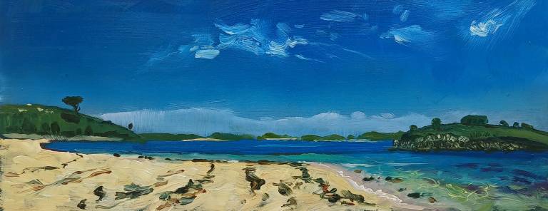 Wispy Clouds Over Pelistry - Sarah Wimperis