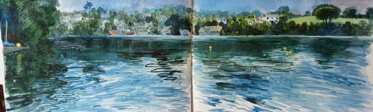 Summer on the Helford Sketchbook (WIP) - Sarah Wimperis