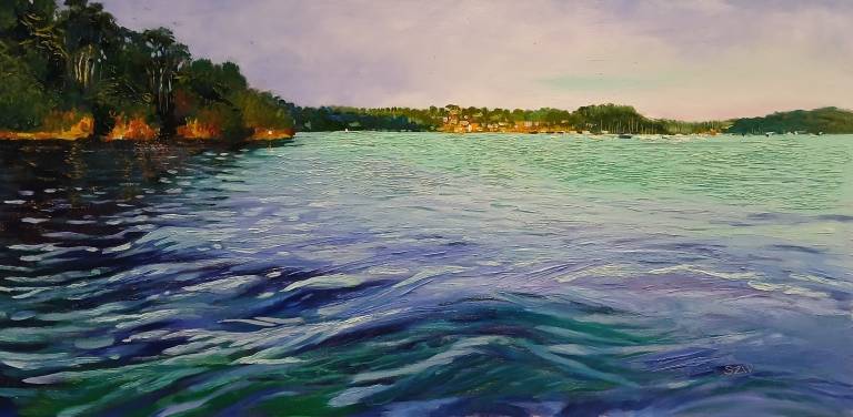 Dawn Light on Helford - Sarah Wimperis