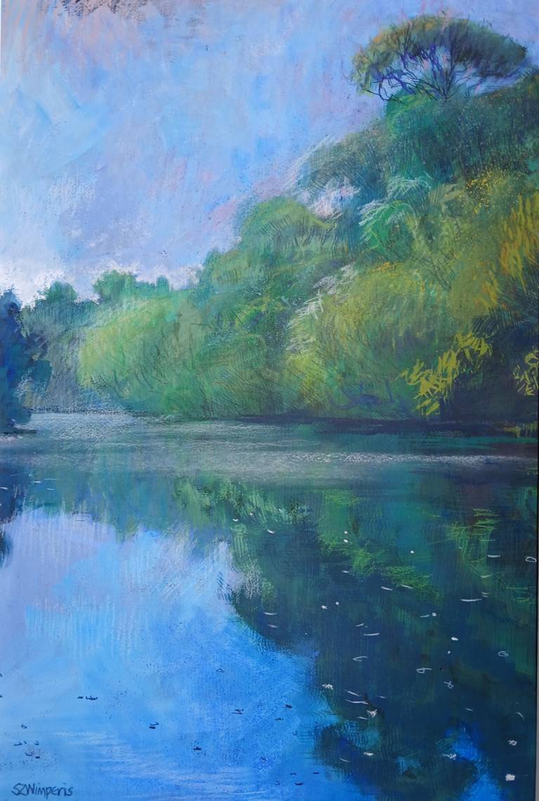 Waiting for the Kingfisher - Sarah Wimperis