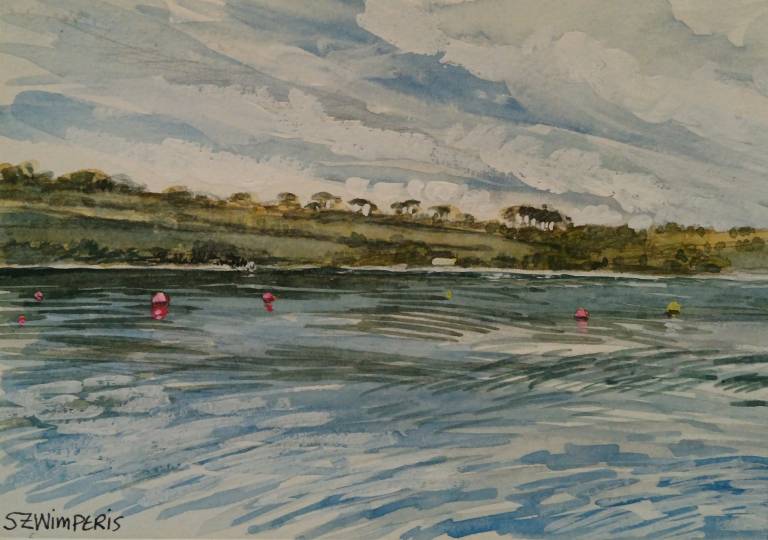 A Still Day, Helford River - Sarah Wimperis