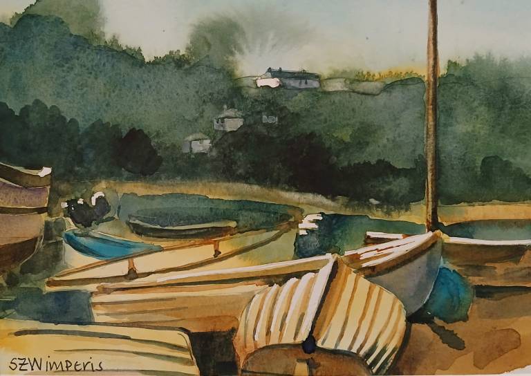 St Anthony Boats - Sarah Wimperis