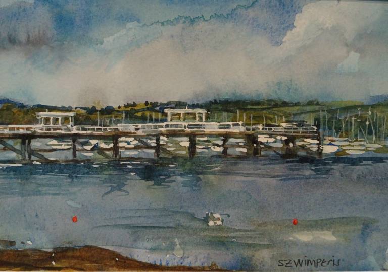 Falmouth, up the River. - Sarah Wimperis