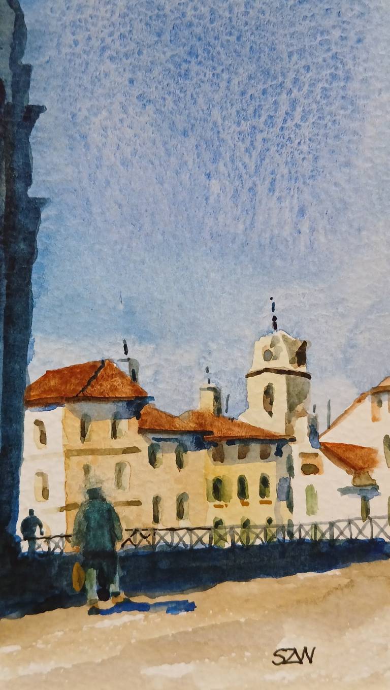 Arles, Lunchtime - Sarah Wimperis