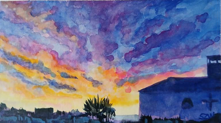 Carmargue Dawn - Sarah Wimperis