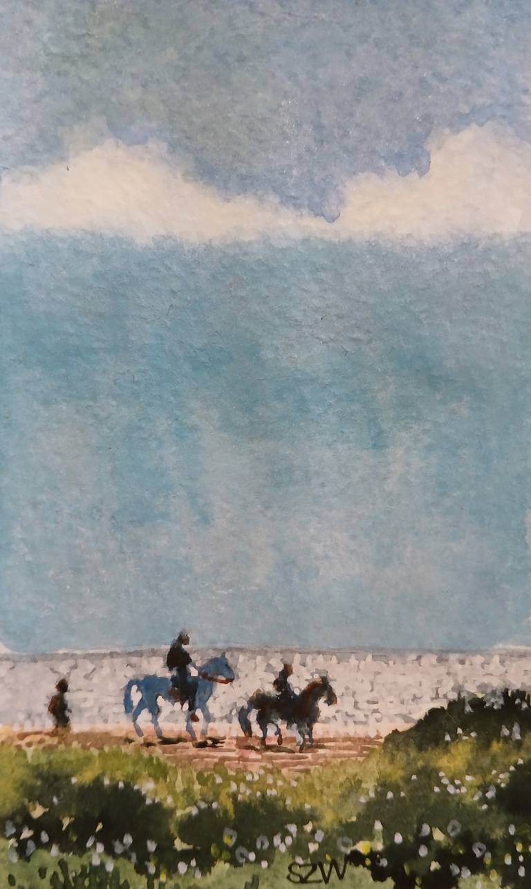 On White Horses - Sarah Wimperis