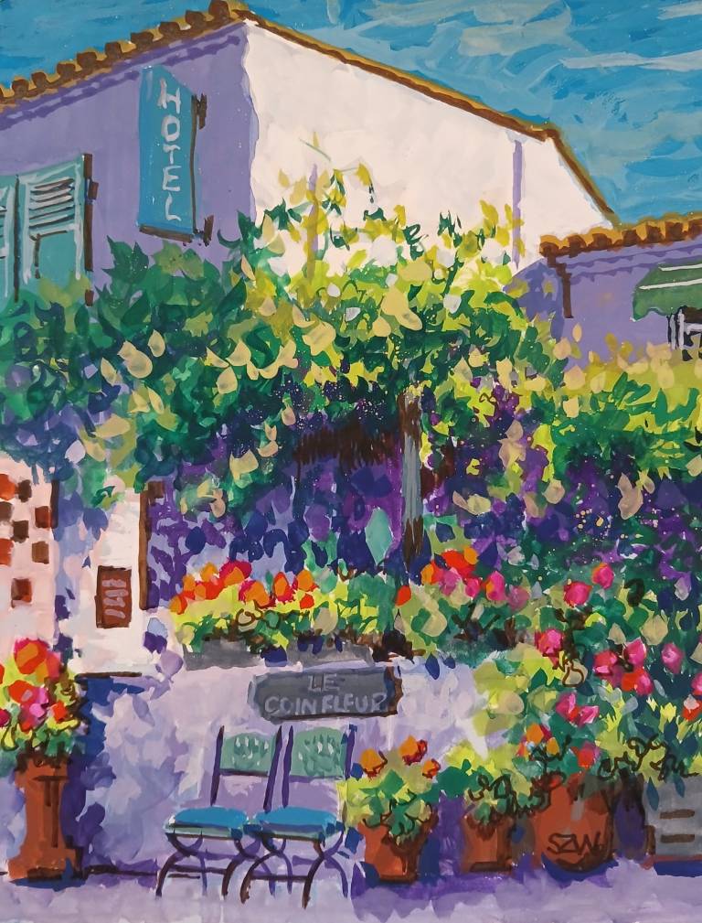 The Flower Corner - Sarah Wimperis