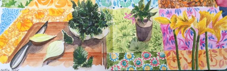 A Cornish Spring sketchbook - Sarah Wimperis