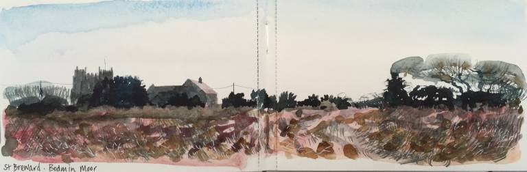 A Cornish Spring sketchbook - Sarah Wimperis