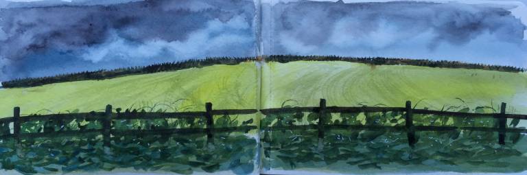 A Cornish Spring sketchbook - Sarah Wimperis