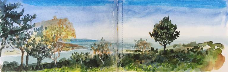 A Cornish Spring sketchbook - Sarah Wimperis