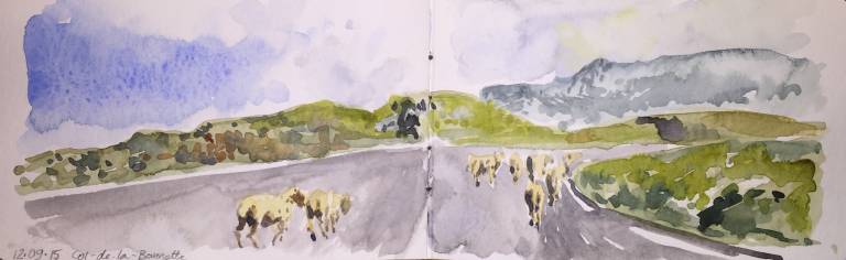 French Roads Sketchbook - Sarah Wimperis