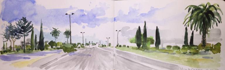 French Roads Sketchbook - Sarah Wimperis