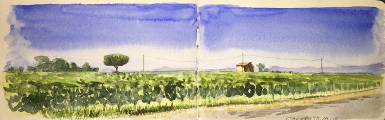French Roads Sketchbook - Sarah Wimperis