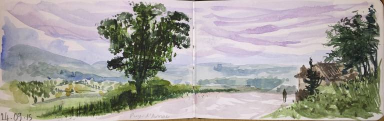 French Roads Sketchbook - Sarah Wimperis