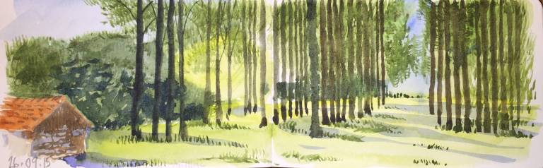 French Roads Sketchbook - Sarah Wimperis